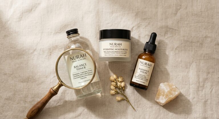 is alcohol halal in skincare