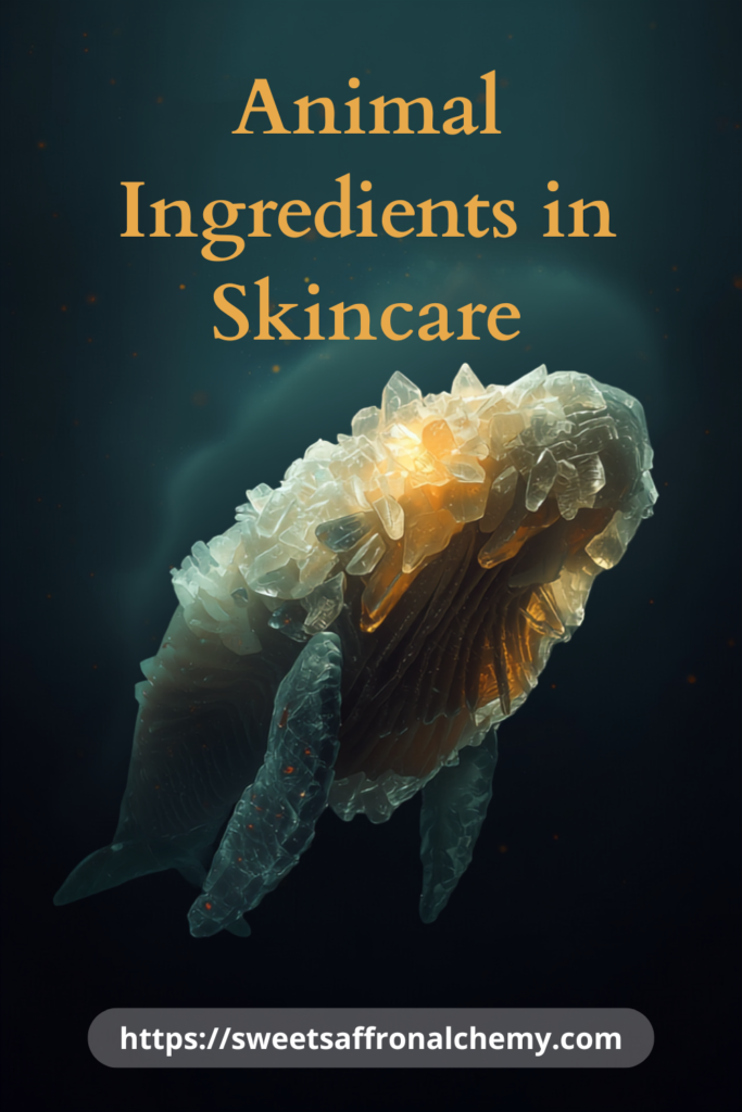 Animal Ingredients in Skincare