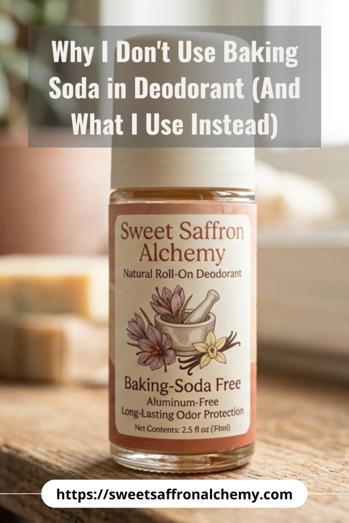 baking soda in deodorant