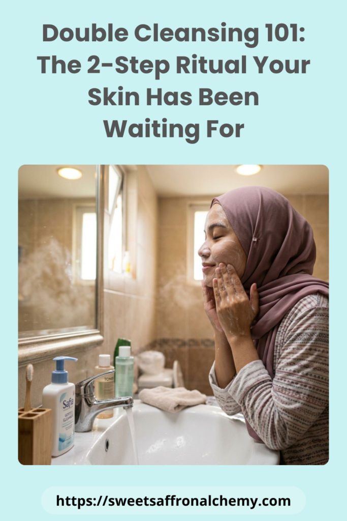 double cleansing
