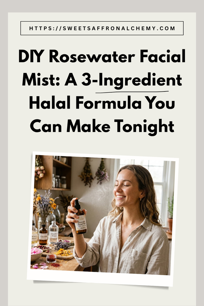 DIY Rosewater Facial Mist